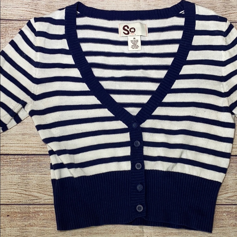 SO Med Crop Top Cardigan - Picture 7 of 8